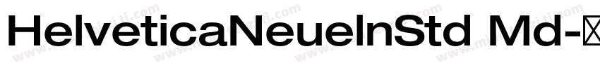 HelveticaNeuelnStd Md字体转换